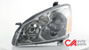 05-06 Nissan Altima Headlights - Chrome Housing Amber Corner