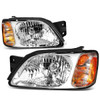 00-04 Subaru Legacy L/Brighton 03-06 Baja Headlights - Chrome Housing Amber Corner