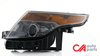 11-15 Ford Explorer Projector Headlights - Smoked Housing Amber Corner