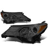 13-15 Toyota RAV4 Projector Headlights - Smoked Housing Amber Corner