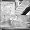 05-06 Honda CR-V CRV Headlights - Chrome Housing Clear Corner