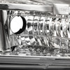07-14 Chevy Tahoe Avalanche Suburban 1500 2500 Headlights - Chrome Housing Clear Corner