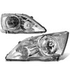 07-11 Honda CR-V CRV Headlights - Chrome Housing Clear Corner