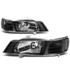 99-04 Honda Odyssey Headlights - Black Housing Clear Corner