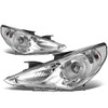 11-14 Hyundai Sonata Projector Headlights - Chrome Housing Clear Corner