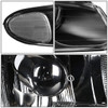 96-99 Dodge Grand Caravan Chrysler Town & Country Voyager Headlights - Black Housing Clear Corner
