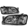00-04 Subaru Legacy L/Brighton 03-06 Baja Headlights - Black Housing Clear Corner
