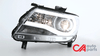 15-17 Chevy Colorado LED DRL Projector Headlights - Chrome Housing Clear Corner