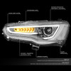 08-17 Mitsubishi Lancer Evolution X EVO 10 Projector Headlights - LED Sequential Turn Signal