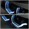 06-08 BMW E90 323i 325xi 325i 328i 328xi 330i LED U-Halo Projector Headlights - M-Style