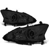 13-15 Nissan Altima Sedan Projector Headlights - Smoked Housing Clear Corner