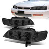 94-97 Honda Accord Headlights - Smoked Housing Clear Corner
