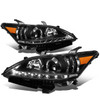 07-12 Lexus ES350 LED DRL Projector Headlights - Black Housing