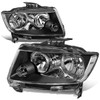 11-13 Jeep Grand Cherokee Headlights - Black Housing Clear Corner