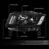 14-16 Jeep Grand Cherokee Pre-Facelift Projector Headlights - Black Housing Clear Corner