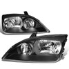 05-07 Ford Focus Headlights - Black Housing Clear Lens