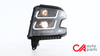 15-20 Chevy Tahoe Suburbban Dual LED DRL Projector Headlights - Black Housing