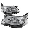 09-13 Subaru Forester Headlights - Chrome Housing Clear Corner
