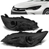 15-17 Toyota Camry Projector Headlights - Smoked Housing Clear Corner 15-17 Toyota Camry Projector Headlights - Smoked Housing Clear Corner