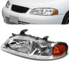 00-03 Nissan Sentra B15 Left/Driver Side Headlight - Chrome Housing - NI2502129 00-03 Nissan Sentra B15 Left/Driver Side Headlight - Chrome Housing - NI2502129