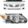 11-13 Toyota Corolla Sedan Right/Passenger Side Headlight - Chrome Housing - TO2503203 11-13 Toyota Corolla Sedan Right/Passenger Side Headlight - Chrome Housing - TO2503203