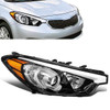 14-16 Kia Forte 5 / Koup Right/Passenger Side Projector Headlight - Black Housing - KI2503170