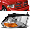 09-17 Dodge Ram 1500-5500 Right/Passenger Side Headlight - Chrome Housing - CH2503217