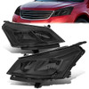 13-17 Chevy Traverse Headlights - Smoked Housing Clear Corner 13-17 Chevy Traverse Headlights - Smoked Housing Clear Corner
