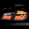 11-13 BMW F10 528i 530i 535i 550i xDrive M5 LED Rear Brake Tail Lights - Clear Lens