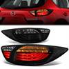 13-16 Mazda CX-5 LED Rear Brake Tail Lights - Tinted Housing
