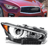 14-17 Infiniti Q50 LED DRL Projector Headlight (Right/ Passenger) 14-17 Infiniti Q50 LED DRL Projector Headlight (Right/ Passenger)