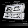 03-07 Chevy Silverado / Avalanche LED DRL Headlights+Bumper Lamps (Chrome Clear)