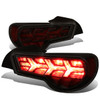 13-19 Scion FR-S Toyota 86 Subaru BRZ Sequential LED Turn Signal Tail Lights - Tinted Housing