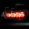 13-19 Scion FR-S Toyota 86 Subaru BRZ Sequential LED Turn Signal Tail Lights - Tinted Housing