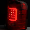 07-14 Chevy Silverado 1500 2500HD 3500HD LED C-Bar Tail Lights - Red