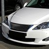 06-08 Lexus IS250 IS350 Front Grille - Badgeless Vertical Fence Style - Black 06-08 Lexus IS250 IS350 Front Grille - Badgeless Vertical Fence Style - Black