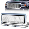 15-18 GMC Canyon Front Grille - Badgeless Denali Style Mesh - Chrome 15-18 GMC Canyon Front Grille - Badgeless Denali Style Mesh - Chrome
