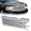 06-09 Land Rover Range Rover Front Grille - Square Mesh - Chrome/Silver 06-09 Land Rover Range Rover Front Grille - Square Mesh - Chrome/Silver