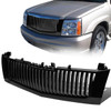 02-06 Cadillac Escalade ESV/EXT Front Grille - Badgeless Vertical Style - Black 02-06 Cadillac Escalade ESV/EXT Front Grille - Badgeless Vertical Style - Black
