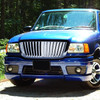 04-05 Ford Ranger Front Grille - Badgeless Vertical Fence Style - Chrome 04-05 Ford Ranger Front Grille - Badgeless Vertical Fence Style - Chrome