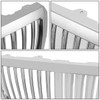 04-05 Ford Ranger Front Grille - Badgeless Vertical Fence Style - Chrome 04-05 Ford Ranger Front Grille - Badgeless Vertical Fence Style - Chrome