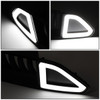 15-17 Ford Mustang Front Grille+LED DRL - Badgeless Vertical Fence Style - Black 15-17 Ford Mustang Front Grille+LED DRL - Badgeless Vertical Fence Style - Black