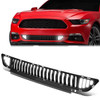15-17 Ford Mustang Base/Ecoboost/GT LED DRL Front Lower Bumper Grille - Vertical Style - Black 15-17 Ford Mustang Base/Ecoboost/GT LED DRL Front Lower Bumper Grille - Vertical Style - Black