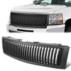 07-13 Chevy Silverado 1500 Front Grille - Badgeless Vertical Style 07-13 Chevy Silverado 1500 Front Grille - Badgeless Vertical Style