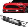 15-17 Ford Mustang Base/Ecoboost/GT LED DRL Front Lower Bumper Grille - Vertical Fence Style 15-17 Ford Mustang Base/Ecoboost/GT LED DRL Front Lower Bumper Grille - Vertical Fence Style