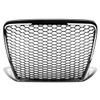08-11 Audi A6 Quattro RS Style Front Grille - Honeycomb Mesh - Black 08-11 Audi A6 Quattro RS Style Front Grille - Honeycomb Mesh - Black