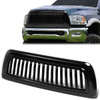 10-18 Ram Truck 2500 3500 Front Grille - Badgeless Vertical Fence Style - Gloss Black 10-18 Ram Truck 2500 3500 Front Grille - Badgeless Vertical Fence Style - Gloss Black