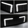 14-15 Chevrolet Silverado 1500 Front Grille + LED Bar - Badgeless Vertical Slat Style 14-15 Chevrolet Silverado 1500 Front Grille + LED Bar - Badgeless Vertical Slat Style
