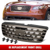 CAAP <br> Factory Replacement Horizontal Slats Grille <br> 06-08 Infiniti FX35 FX45 CAAP <br> Factory Replacement Horizontal Slats Grille <br> 06-08 Infiniti FX35 FX45