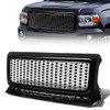 15-18 GMC Canyon Front Grille - Badgeless Denali Style Mesh - Black 15-18 GMC Canyon Front Grille - Badgeless Denali Style Mesh - Black